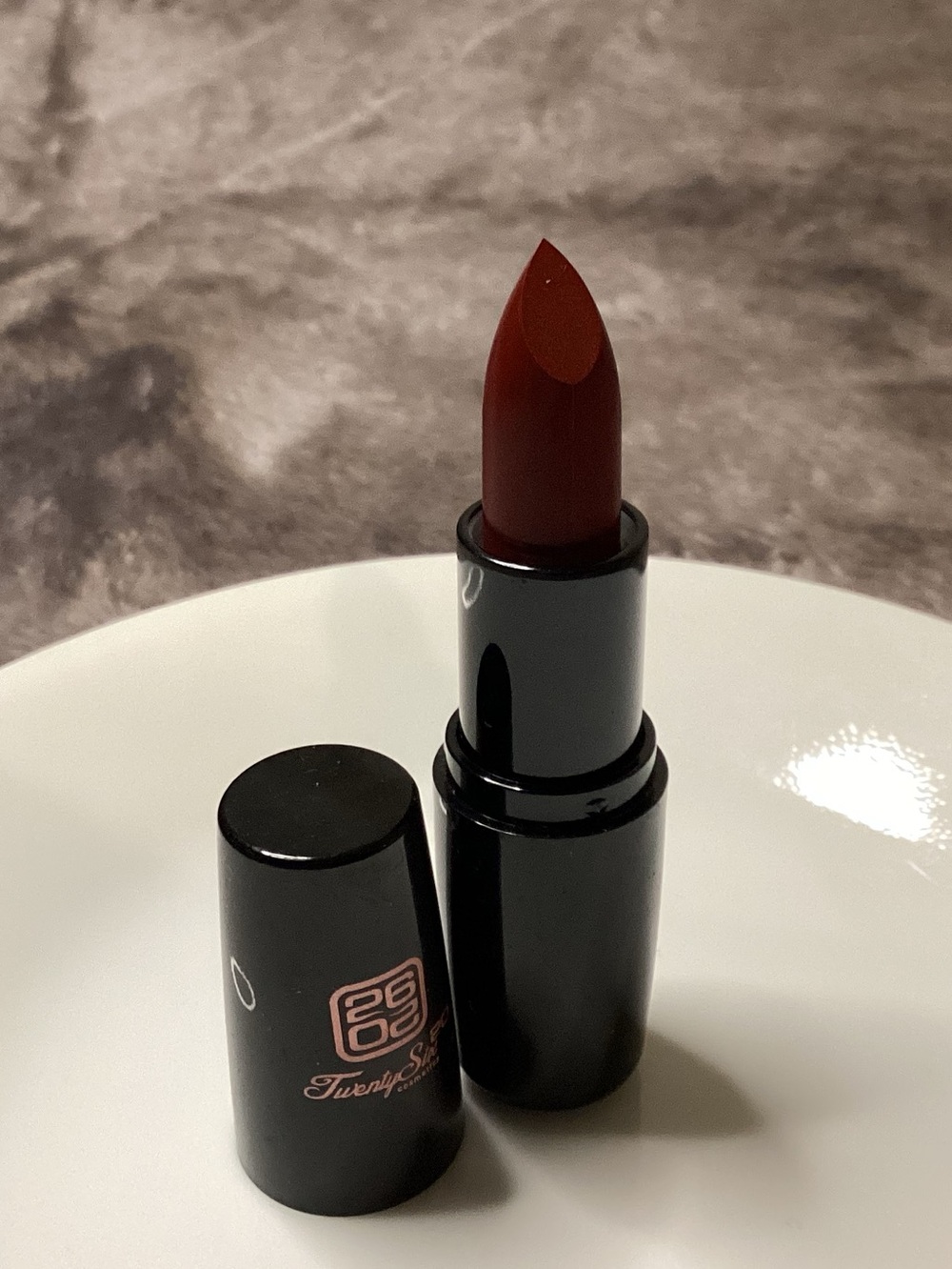 Twenty Six 20 Red Classic Cream Lipstick - Deep Red “ Merlot”